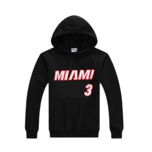 Miami Heat 3 Wade Sweat à capuche 5631