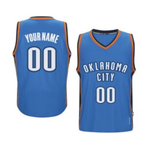 Uniforme de basket-ball personnalisé d'uniforme de Thunder d'Oklahoma City 6942