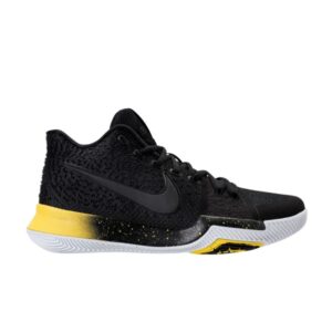 Nike Kyrie 3 Noir Jaune Baskets 852395 901