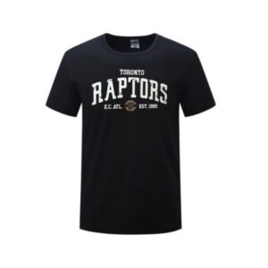 T-shirt noir des Raptors de Toronto 2016 5922