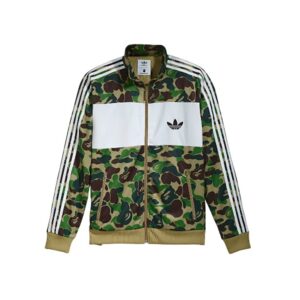 BAPE x adidas ABC Camo Veste de survêtement Vert 9523