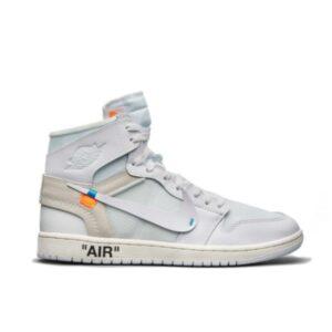 Off-White x Air Jordan 1 Retro High OG Blanc 2018 AQ0818 100