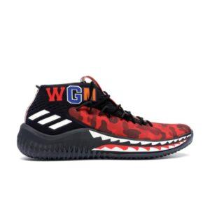 Baskets A Swimming Ape x adidas Dame 4 rouges AP9976