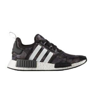 Baskets NMD R1 Bape noires camouflage BA7325