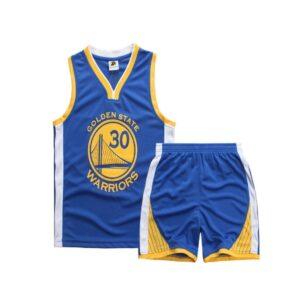 Uniforme pour enfants Golden State Warriors bleu 14555