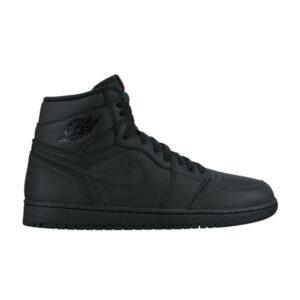 Air Jordan 1 Retro High OG Triple Noir 2017 Vert 555088 022