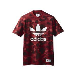 Bape x adidas adicolor Tee Raw Rouge Rose 17205