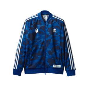 Bape x adidas adicolor Track Top Bleu Rose 17214