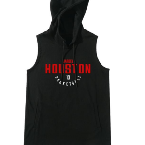 Sweat à capuche d'entraînement Houston Rockets noir 18240
