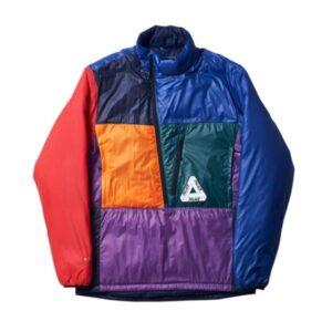 Palace P-Tex Pertex Liner Multi Veste Bleu 18629