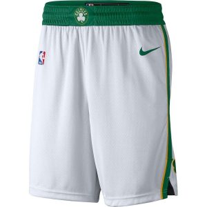 Short de sport 2018-19 Boston Celtics Swingman NBA City Edition Short Blanc Crème 21026
