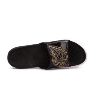 Claquettes Jordan Hydro 7 Slide Noir Or AA2517 021