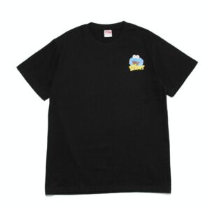 T-shirt 2019 KAWS x Sesame Street Cookie Monster Tee Noir Gris 28220