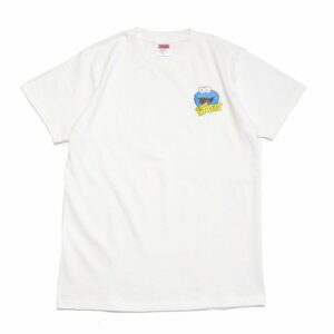 T-shirt 2019 KAWS x Sesame Street Cookie Monster Tee Blanc 28417