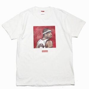 T-shirt de basket-ball NBA Iverson ST FY 2019, blanc, 28169