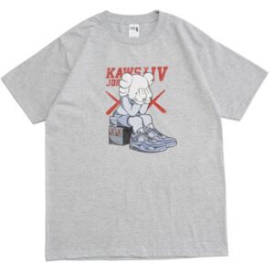 T-shirt 2019 KAWS x Jordan 4 Tee Gris 29138