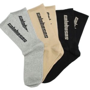 Chaussettes Yeezy Calabasas (3 Pack) Core/Glacier/Sable Blanc 30096