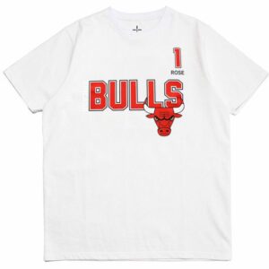 T-shirt Chicago Bulls 1 Rose B2OTHER Tee-shirt blanc 32951