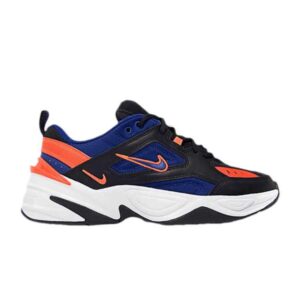 Nike M2K Tekno Noir Profond Bleu Royal Brillant Crimson Baskets AV4789 006