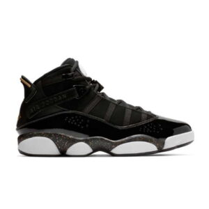 Air Jordan 6 Rings Noir Métallisé Or 322992 007