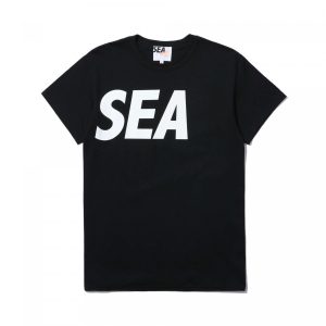 MADNESS x Wind and Sea Print Tee Noir noir 33355