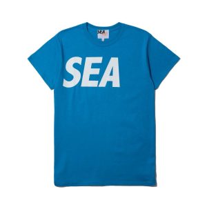 T-shirt MADNESS x Wind and Sea Print Tee Bleu Navi 33383