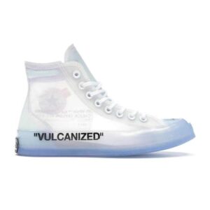 Baskets OFF-WHITE x Converse Chuck 70 The Ten Blanc 162204C