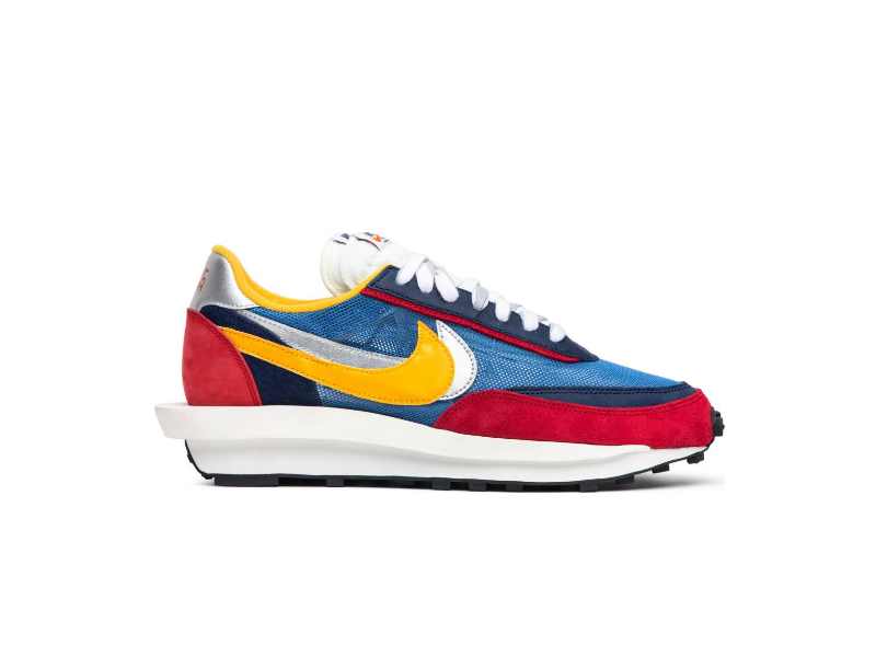Sacai x LDV Waffle Varsity Bleu Baskets BV0073 400