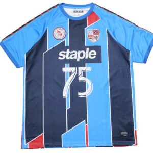 Maillot de football Staple 75 bleu noir 34870