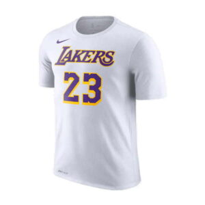 T-shirt 2018-19 LeBron James Lakers T-shirt blanc 36863