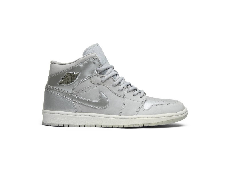 Air Jordan 1 Retro Mid Argent Métallisé 2001 136065 001