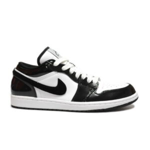 Air Jordan 1 Phat Low Brevet Blanc Noir 338145 104