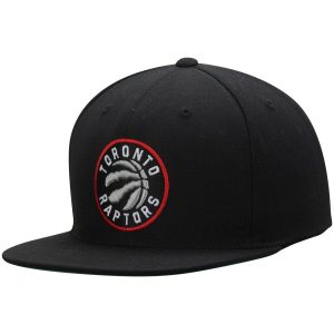 Raptors Mitchell & Ness Laine Solid Snapback Noir 39129