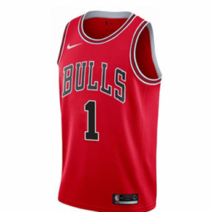 Rose Chicago Bulls Nike Icon Swingman Maillot Rouge 37384
