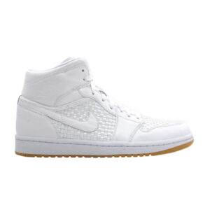 Baskets Air Jordan 1 Retro Premier Platinum 2009 353899 101