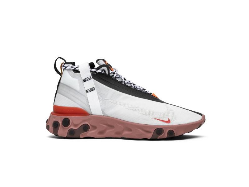 Nike React Runner Mid WR ISPA Blanc Crimson clair AT3143 100