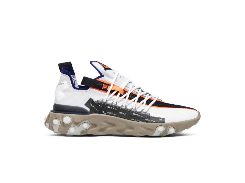 Nike ISPA React Low Sommet Blanc Blanc AR8555 100