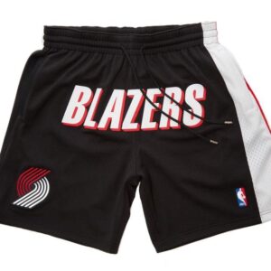 Short de sport 2019 Just Don Portland Trailblazers Shorts Noir noir 46203
