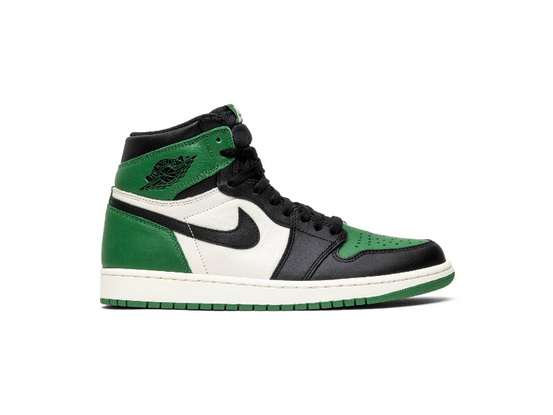 Air Jordan 1 Retro High OG Pine Vert Vert 555088 302