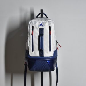 Sac à dos Air Jordan Retro 11 Blanc Bleu Métallisé 49248