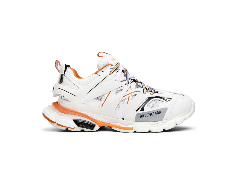 Balenciaga Track Trainer Blanc Orange 542023 W1GB1 9059