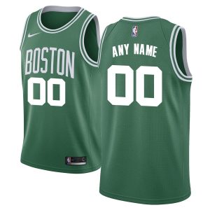 Maillot de basket-ball vert personnalisé Swingman des Boston Celtics 2019-20 - Icon Edition marron 52678