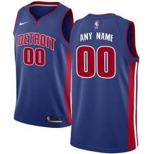 Maillot de basket-ball Detroit Pistons Swingman personnalisé Blue Icon Edition 2019-20 jaune 52881