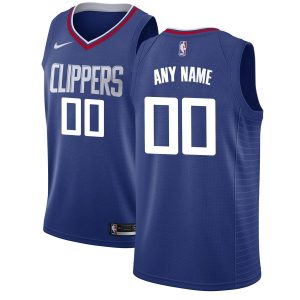 Maillot de basket-ball personnalisé Blue Icon Edition 2019-20 LA Clippers Swingman Orange 54471
