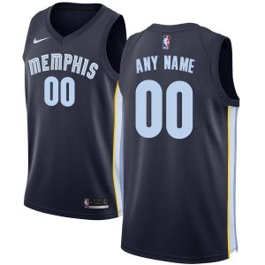 Maillot de basket-ball Swingman Memphis Grizzlies 2019-20 personnalisé Navy Icon Edition Rose 54519