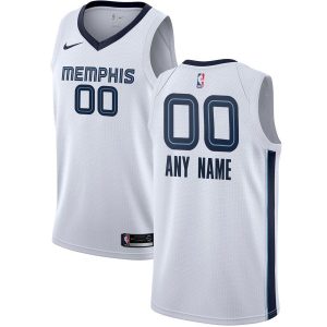 Maillot de basket-ball personnalisé blanc Association Edition Swingman 2019-20 Memphis Grizzlies noir 54527