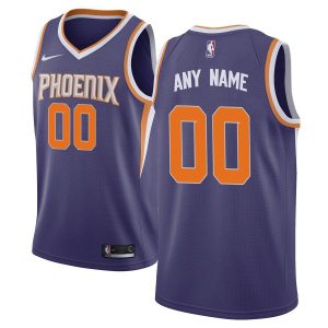 Maillot de basket-ball personnalisé violet Icon Edition 2019-20 Phoenix Suns Swingman gris 54773