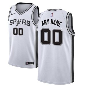Maillot de basket-ball personnalisé Swingman White Association Edition 2019-20 San Antonio Spurs marron 54850