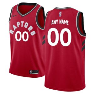 Maillot de basket-ball personnalisé Swingman des Raptors de Toronto 2019-20, édition icône rouge, blanc 54858