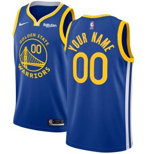 Maillot de basket-ball personnalisé Swingman Royal Icon Edition 2019-20 Warriors vert 54384
